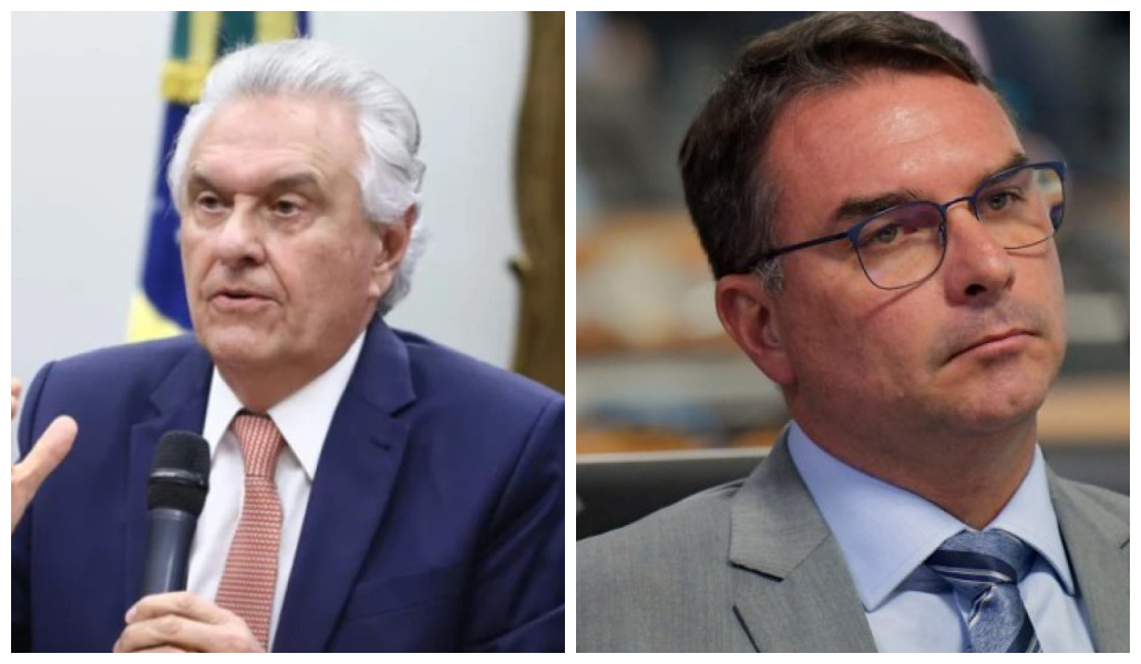 Ataques a Flávio fazem menções a Caiado crescerem 446% nas redes