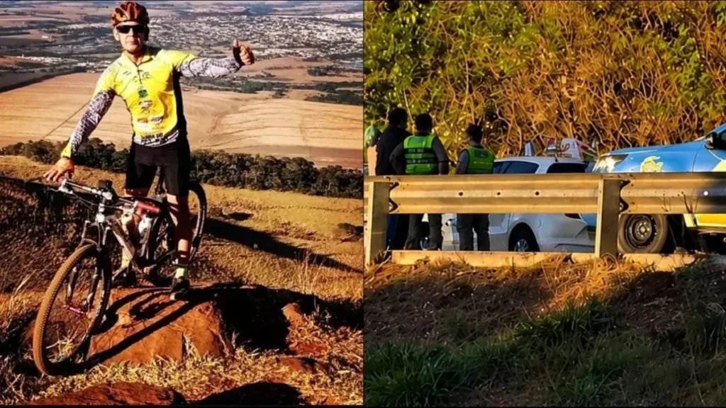 Ciclista morre atropelado
