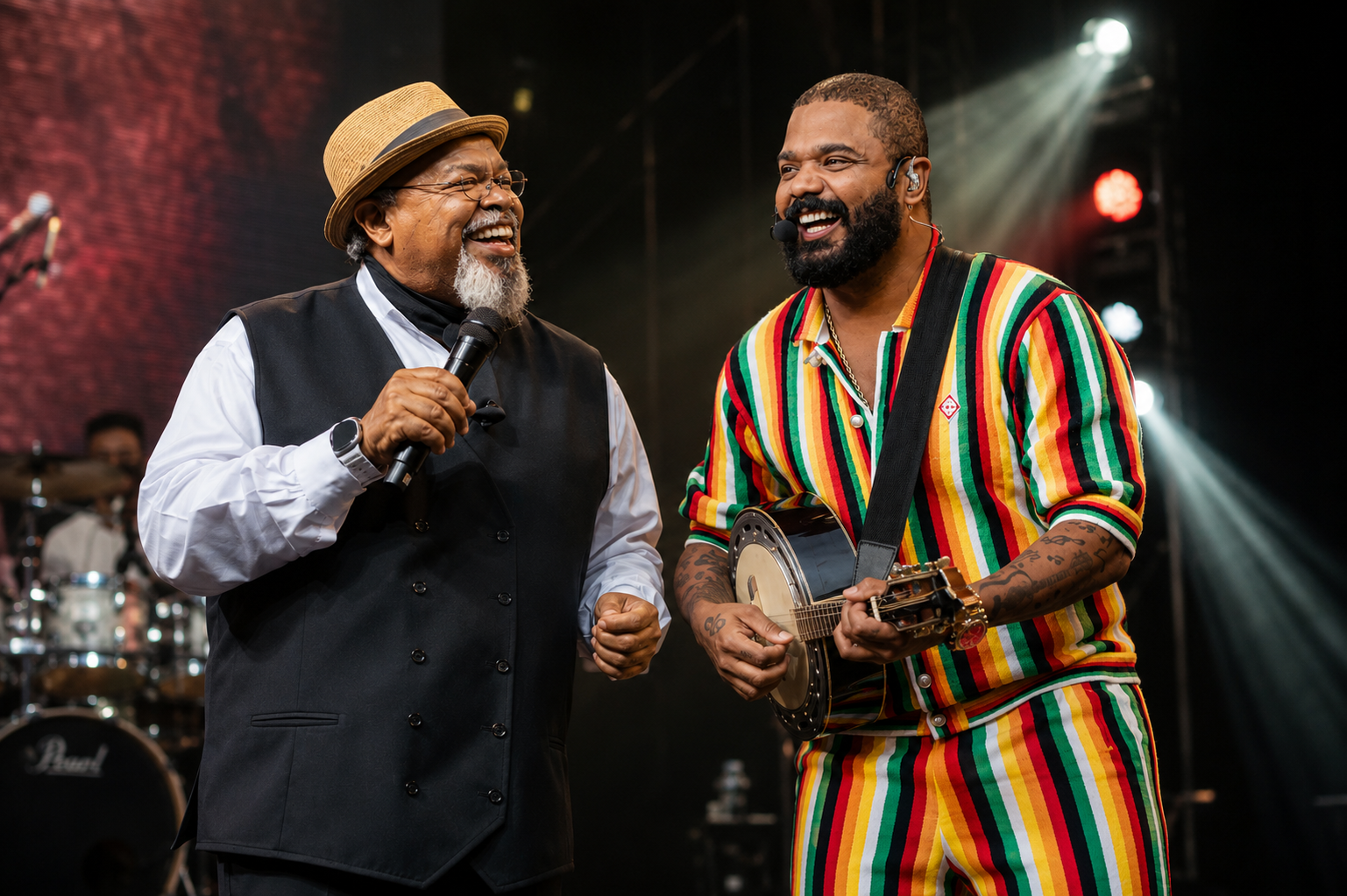 Ingressos para show de Jorge Aragão e Arlindinho em Goiânia já estão à venda