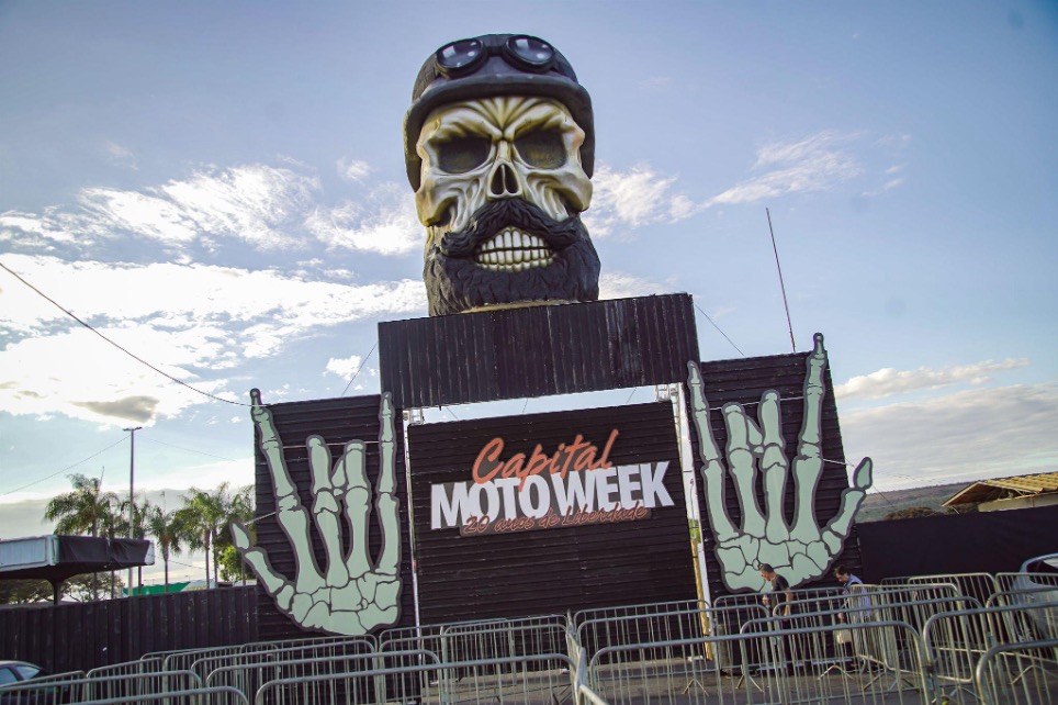 A duas horas de Goiânia, Capital Moto Week reúne rock, turismo e aventura