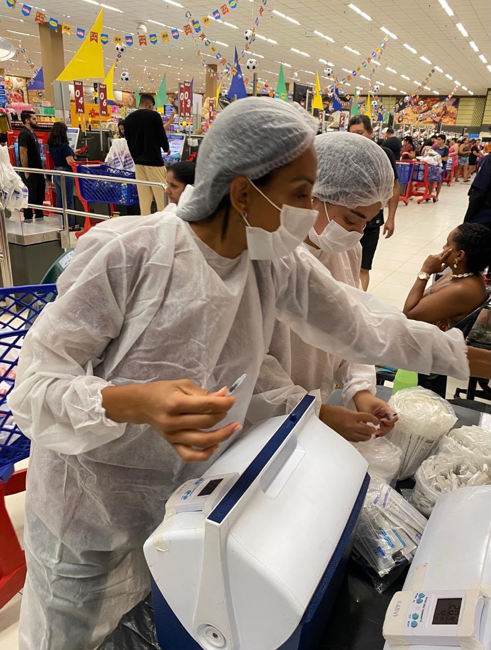Aparecida: Vale Night da vacinação em supermercados vai até 29 de julho