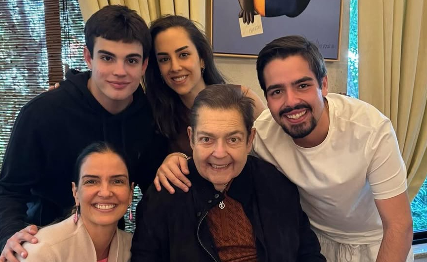 Faustão voltará à TV em rara aparição ao lado do filho saiba onde e quando