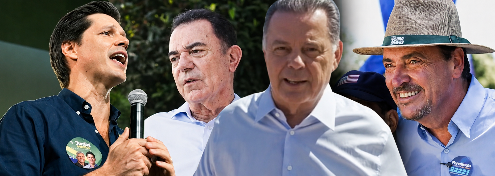 A campanha entra na TV