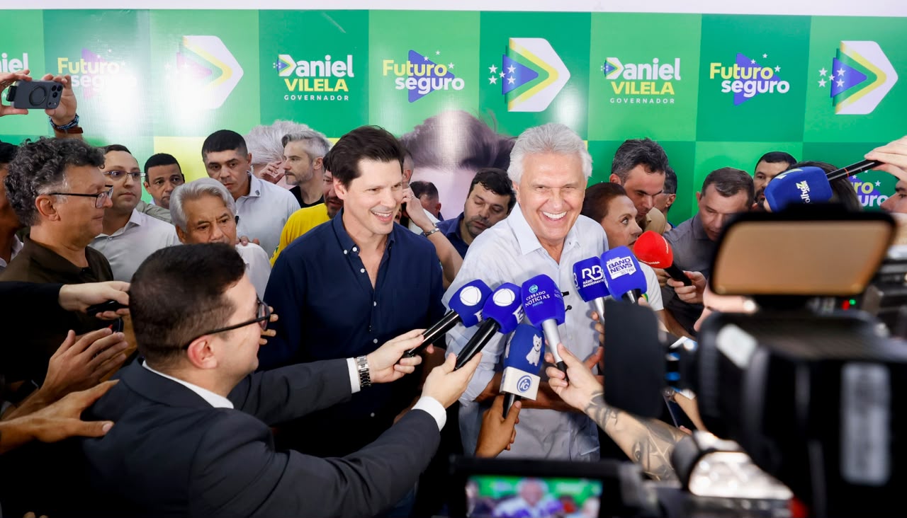 Convenção: Daniel Vilela oficializa Luiz do Carmo como vice e nega divergência com Caiado