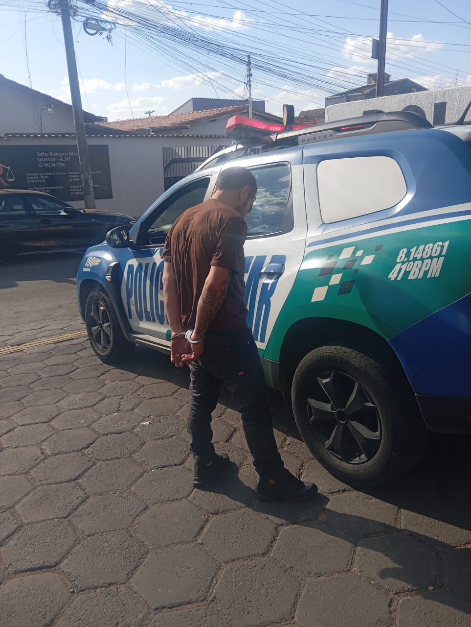 Homem invade comércio da ex, se tranca em escritório e é preso pelo Bope em Aparecida