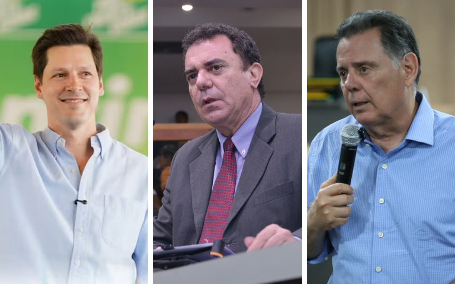 Daniel e Luís César vão para o interior enquanto Marconi concentra agenda em Goiânia, nesta quarta (19)