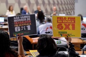 CCJ do Senado aprova fim da escala 6x1, mas votação no plenário ainda é incerta - Foto: Alessandro Dantas