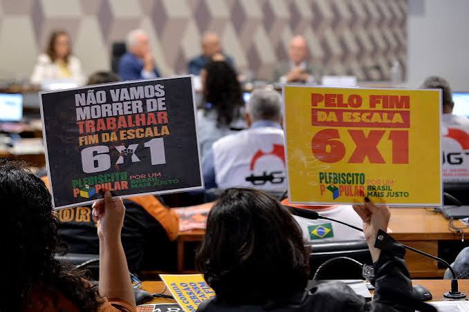 Trabalhadores iniciam vigília de três dias no Senado para pressionar pelo fim da escala 6x1