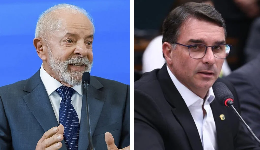 CNT/MDA: Lula lidera primeiro turno e vence Flávio Bolsonaro por 9 pontos no segundo