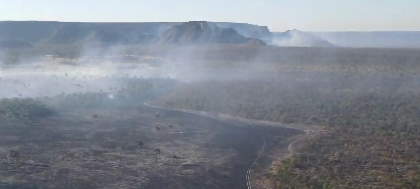 Fogo avança sobre Terra Ronca e operação vai caçar responsáveis