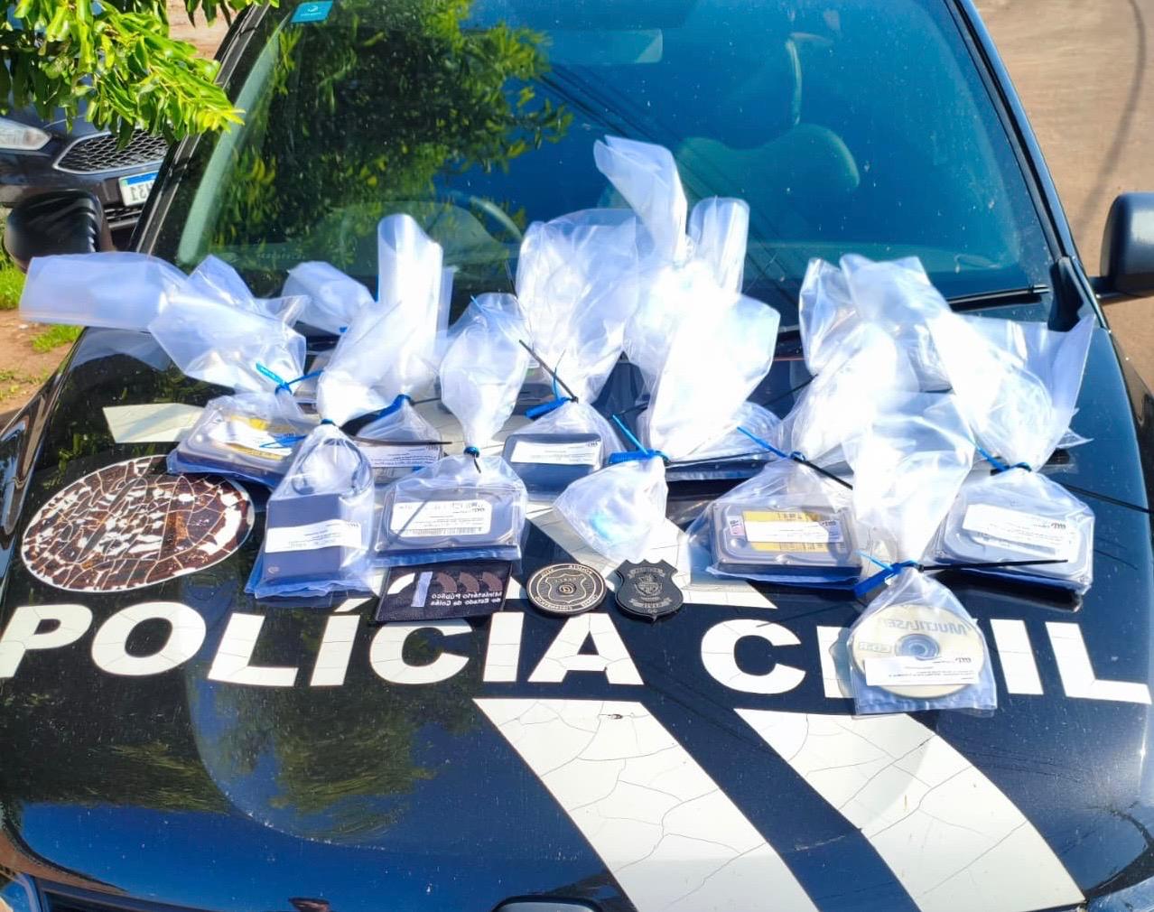MPGO e Polícia Civil deflagram Operação Anjo da Guarda III contra pornografia infantil em Jataí