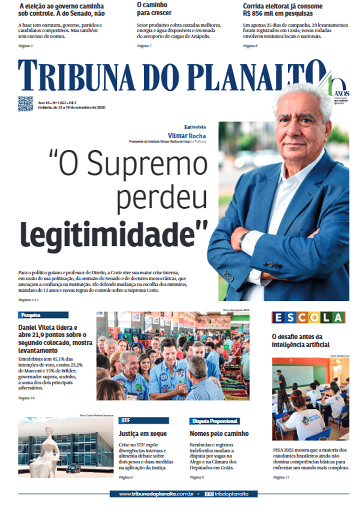 EDIÇÃO N° 1.862 – GOIÂNIA, DE 13 A 19 DE SETEMBRO DE 2026