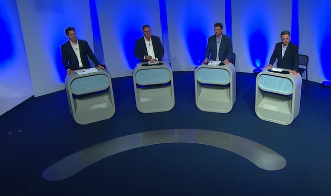 Segurança, feminicídio e inteligência artificial dominam debate entre candidatos ao governo de Goiás - Reprodução