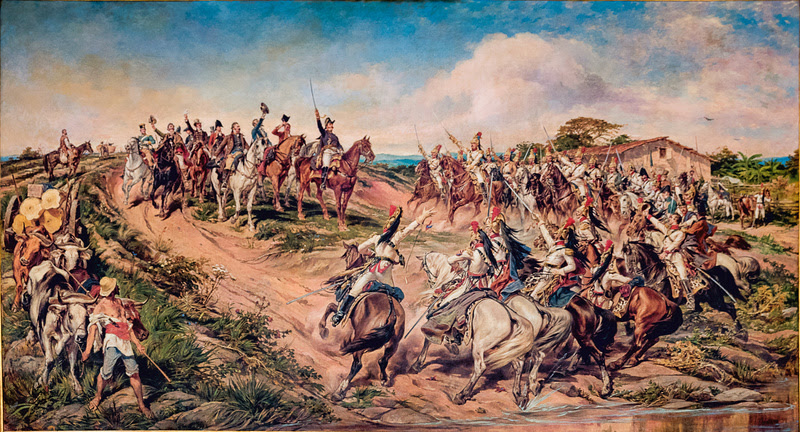 “Independência ou Morte”, de Pedro Américo. Crédito: Reprodução.