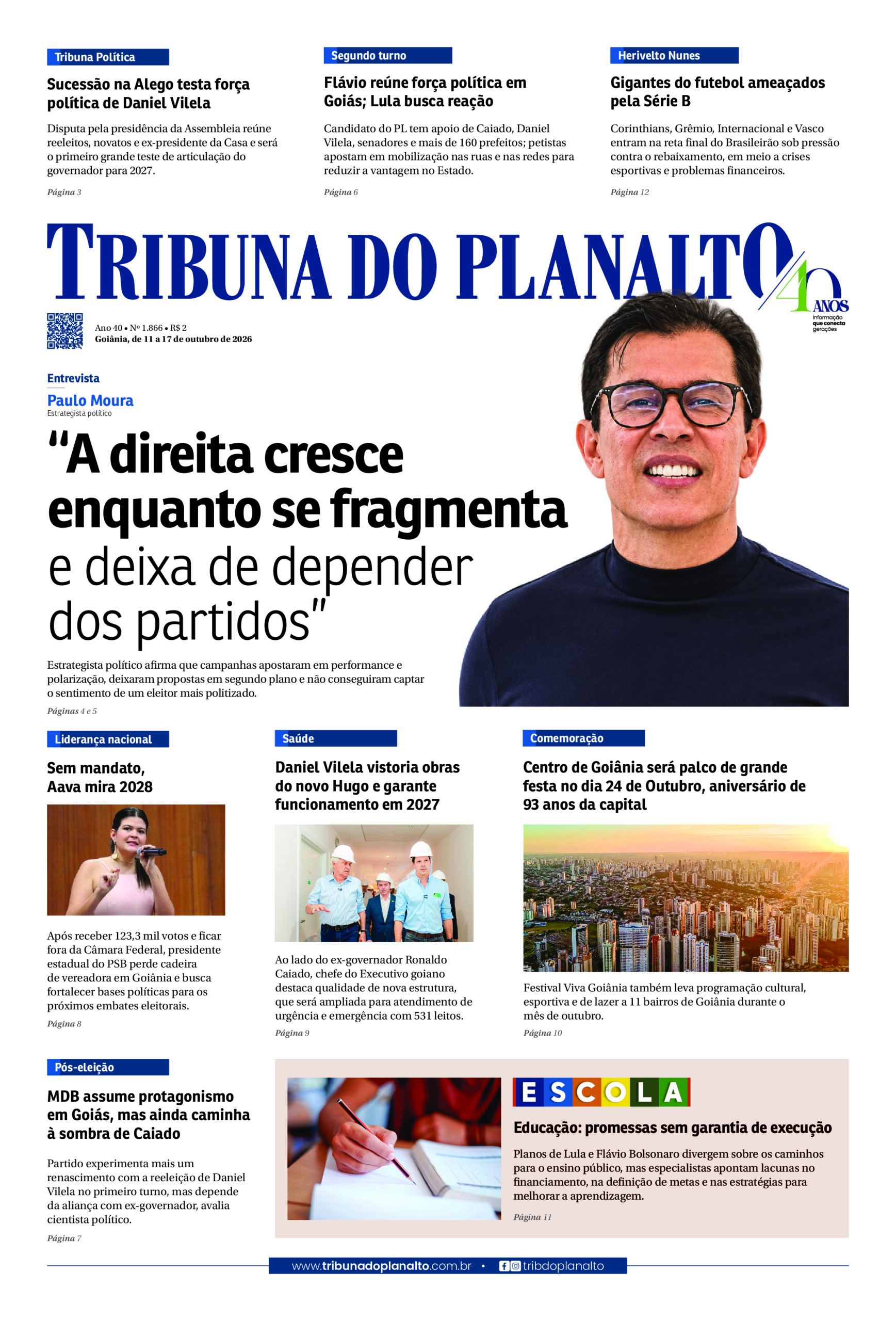 EDIÇÃO N° 1.866 – GOIÂNIA, DE 11 A 17 DE OUTUBRO DE 2026