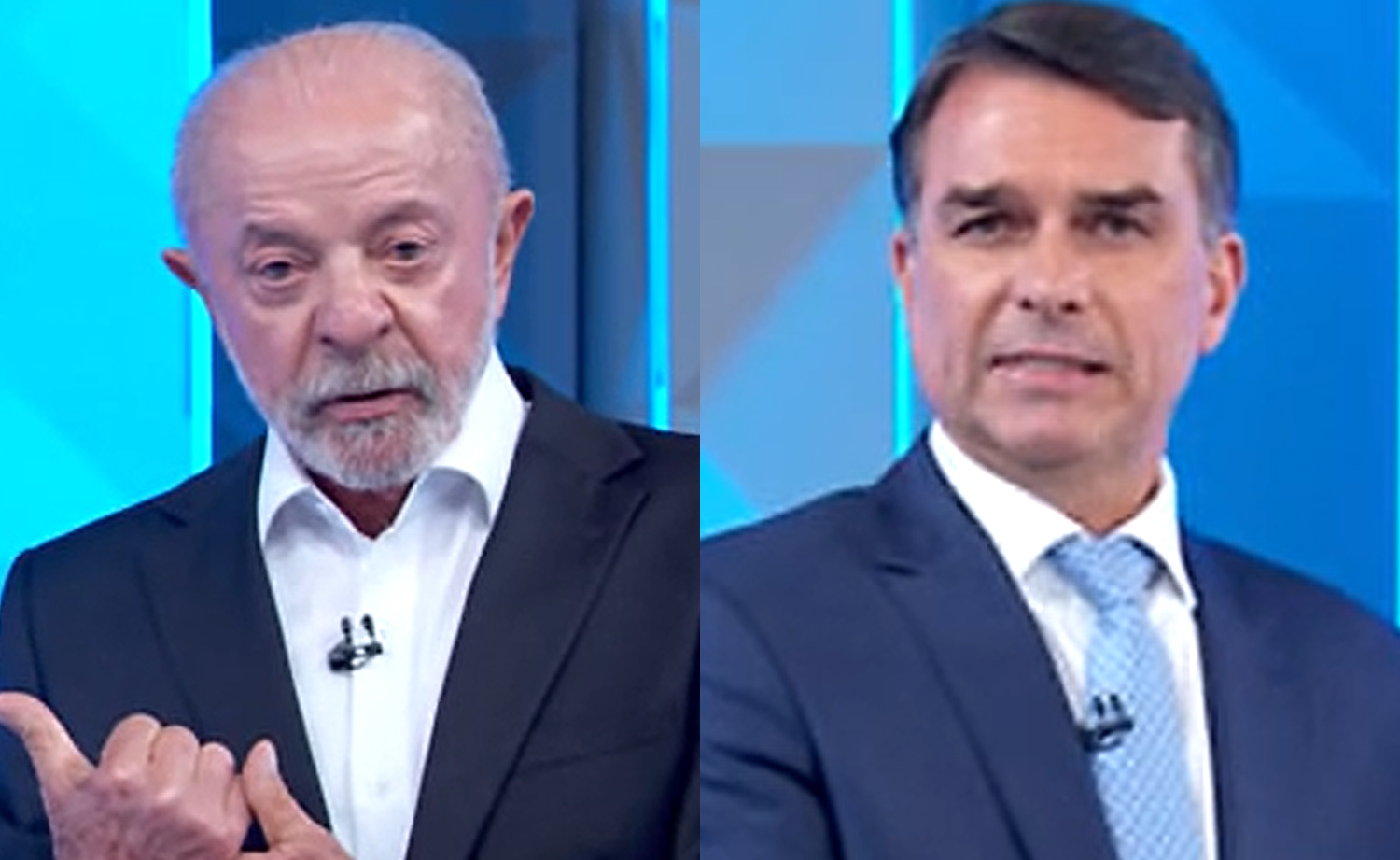 Debate Globo Lula Flávio Bolsonaro