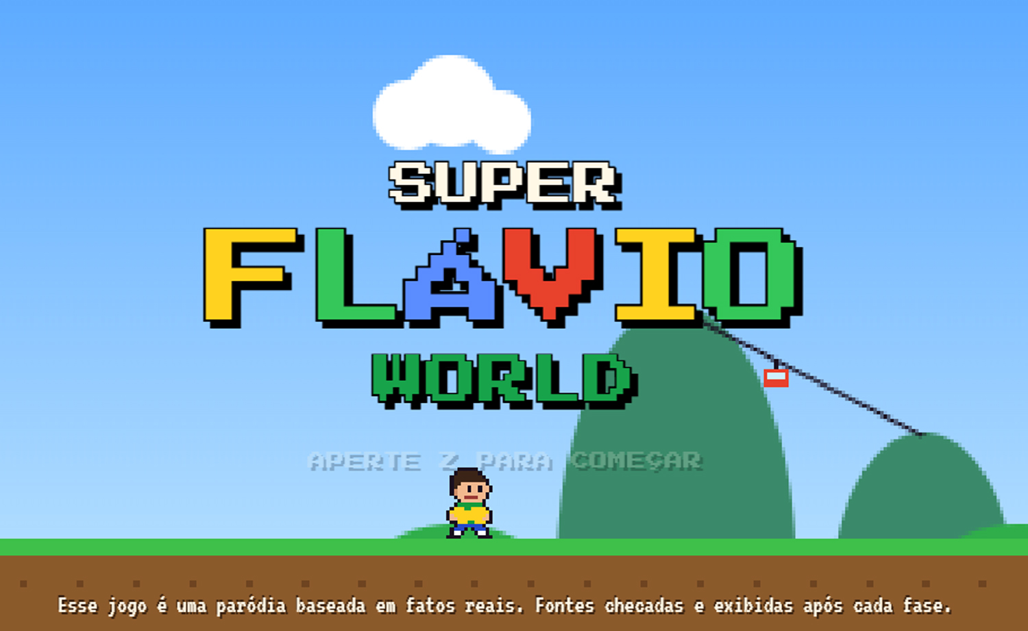 Jogo inspirado em Super Mario reúne acusações contra Flávio Bolsonaro