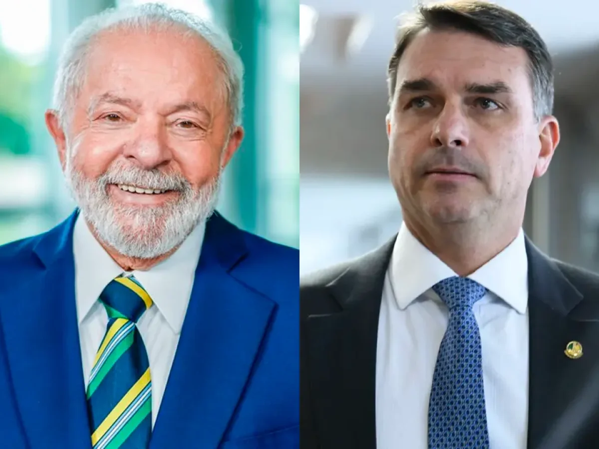 Lula x Flávio Bolsonaro
