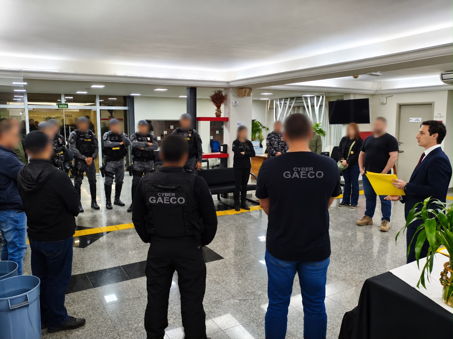 O Ministério Público de Goiás (MPGO), por meio do CyberGaeco, deflagrou na manhã desta quarta-feira (21) a Operação Strike Back - Divulgação