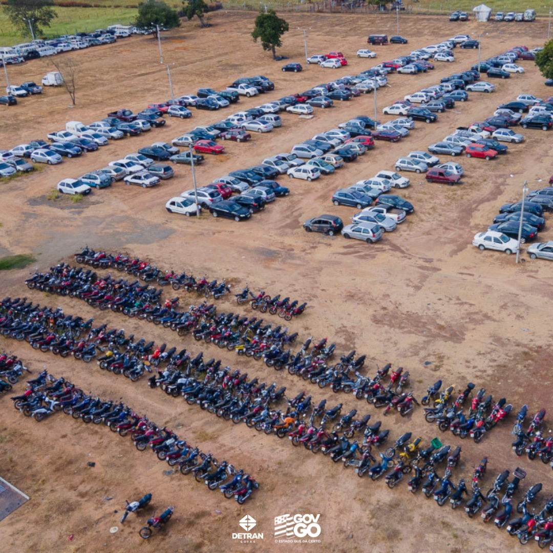 Mais de 2 mil carros e motos vão a leilão em Goiás; visitação começa dia 3