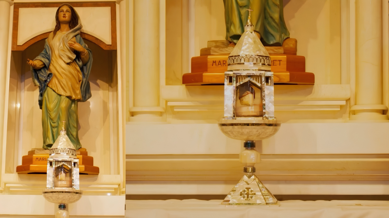 Imagem de Nossa Senhora de Nazaré vinda de Israel e relíquia da Gruta da Anunciação visitarão Paróquia Nossa Senhora da Assunção em Goiânia - Divulgação